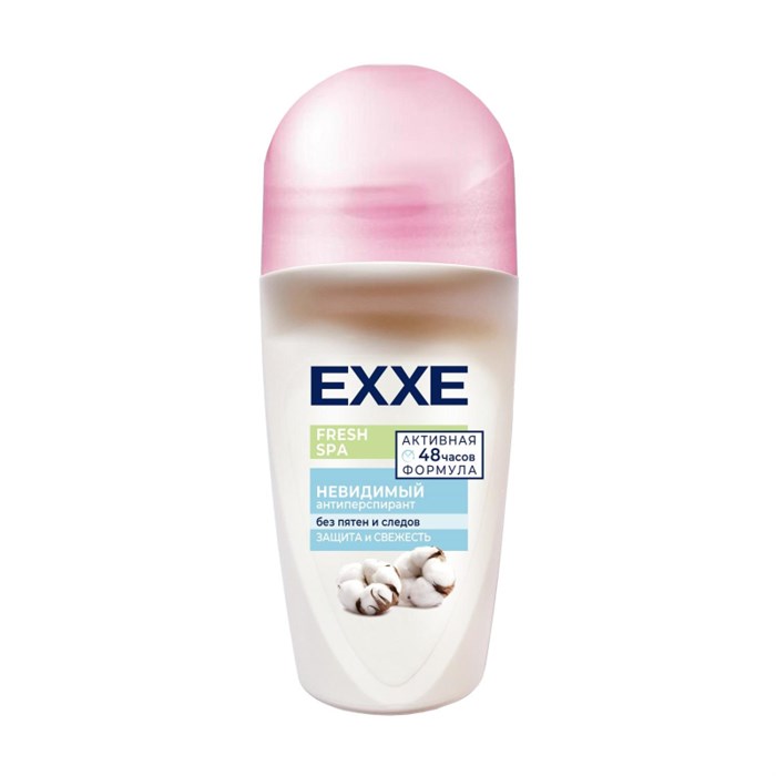 Дезодорант женский EXXE Fresh SPA Невидимый антиперспирант( ролик), 50 мл - фото 833871