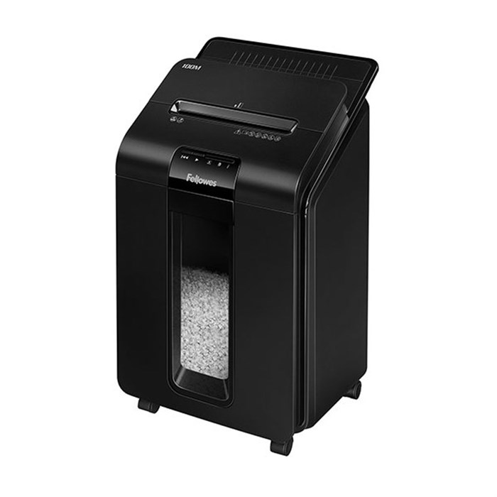 Шредер (уничтожитель) Fellowes AutoMax 100M, 4ур.секр, 10лист, 23л 1024413 - фото 835602