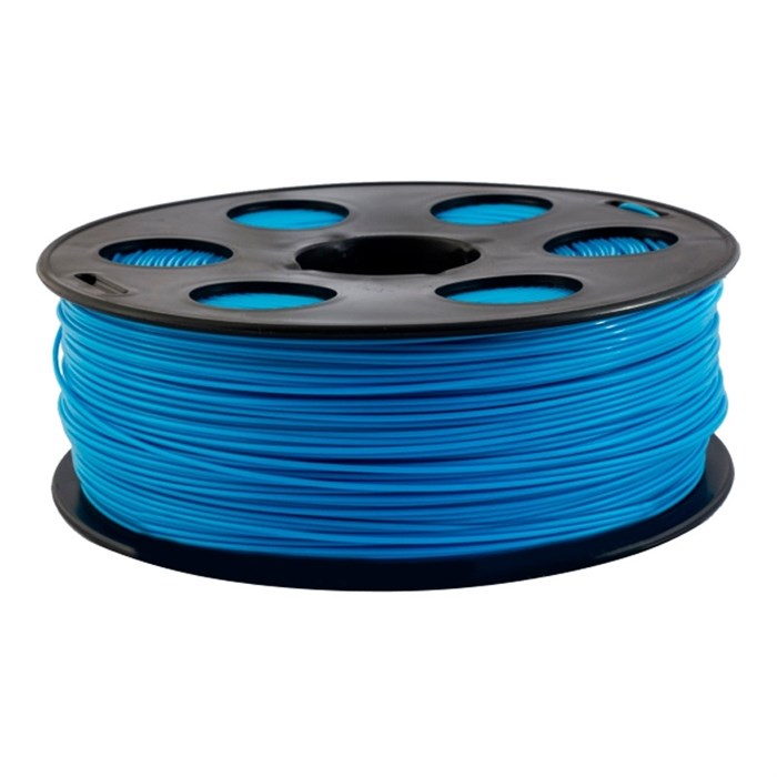 Катушка PLA пластик BestFilament, 1.75 мм, голубой, 1 кг 1030179 - фото 835654