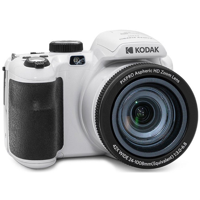 Фотоаппарат Kodak AZ425 White, 42-х опт зум, 20Мп, стабилизатор, встр аккум - фото 837765