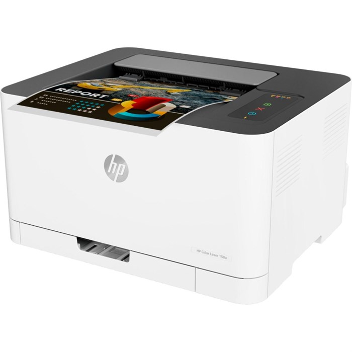 Принтер лазерный HP Color LaserJet Laser 150a (4ZB94A) A4 белый, 150 лист 2041665 - фото 837976