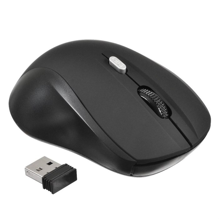 Мышь компьютерная Oklick 415MW чер оптич(1600dpi)беспроводная USB(3but) - фото 839120