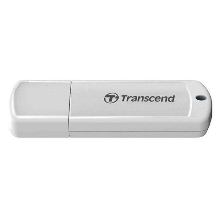 Флеш-память Transcend JetFlash 370, 64Gb, USB 2.0, бел, TS64GJF370 272700 - фото 841607