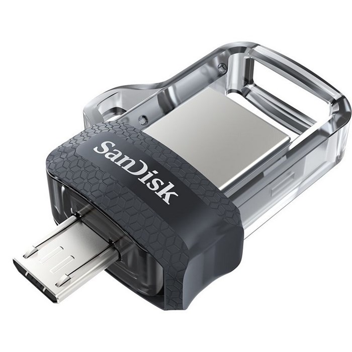 Флеш-память SanDisk Ultra Dual Drive, 16Gb, USB 3.0, micUSB, SDDD3-016G-G46 615709 - фото 841732