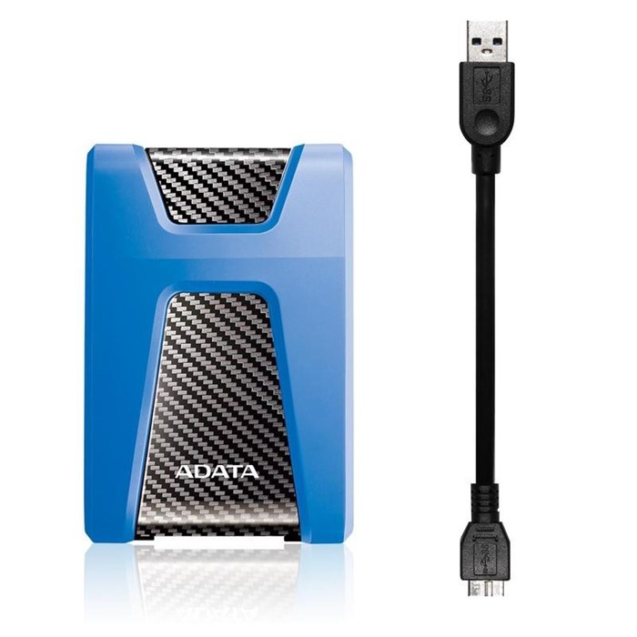 Портативный HDD ADATA HD650 1Tb 2.5, USB 3.1, синий, AHD650-1TU31-CBL 903959 - фото 841911