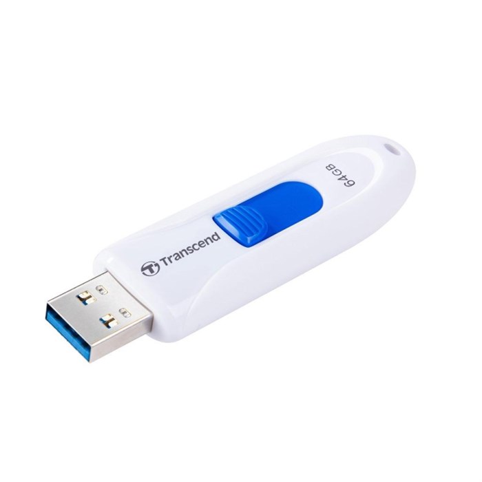 Флеш-память Transcend JetFlash 790, 64Gb, USB 3.1 G1, б/син, TS64GJF790W 1206085 - фото 841942