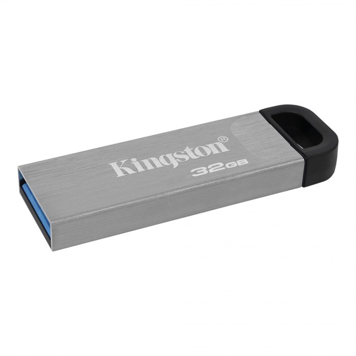 Флеш-память Kingston DataTraveler Kyson, USB 3.2 G1, сереб, DTKN/32GB 1278437 - фото 842037