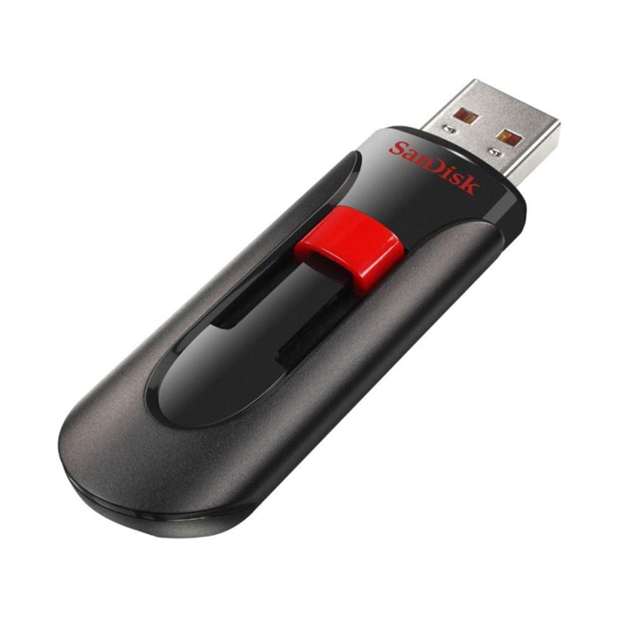 Флеш-память 64GB SanDisk CZ60 Cruzer Glide, USB 2.0 1603482 - фото 842499