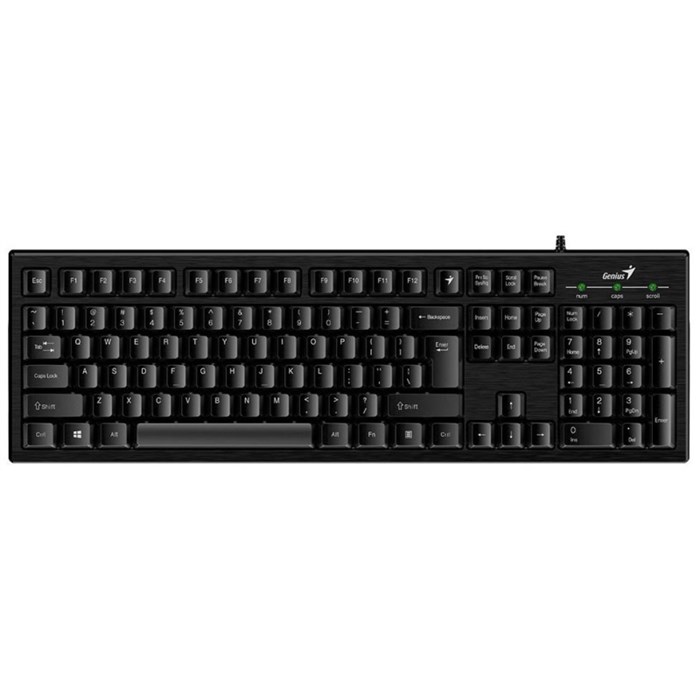 Клавиатура Genius Smart KB-101, USB, SmartGenius, 1.5 м. черный - фото 842518