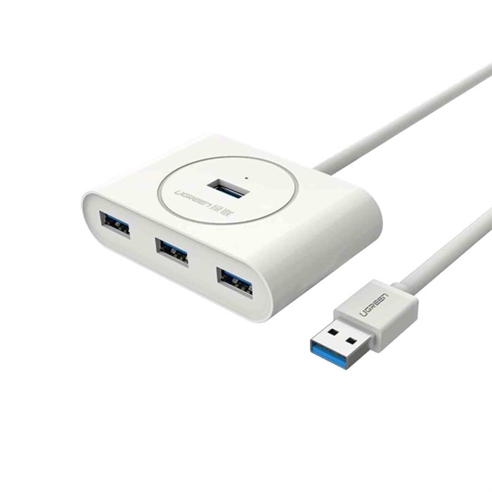 Разветвитель USB UGREEN  USB 3.0 x 4, 1 м, цвет белый (20283) 1602437 - фото 842823