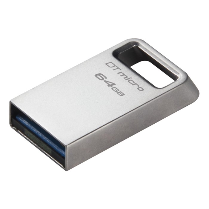 Флеш-память Kingston DataTraveler Micro G2, 64 Гб, USB 3.2, до 200 МБ/с 1841913 - фото 843578