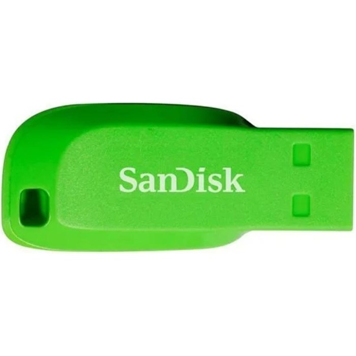 Флеш-память SanDisk Cruzer Blade 16Gb/USB2.0/Green(SDCZ50C-016G-B35GE) 1881204 - фото 843706