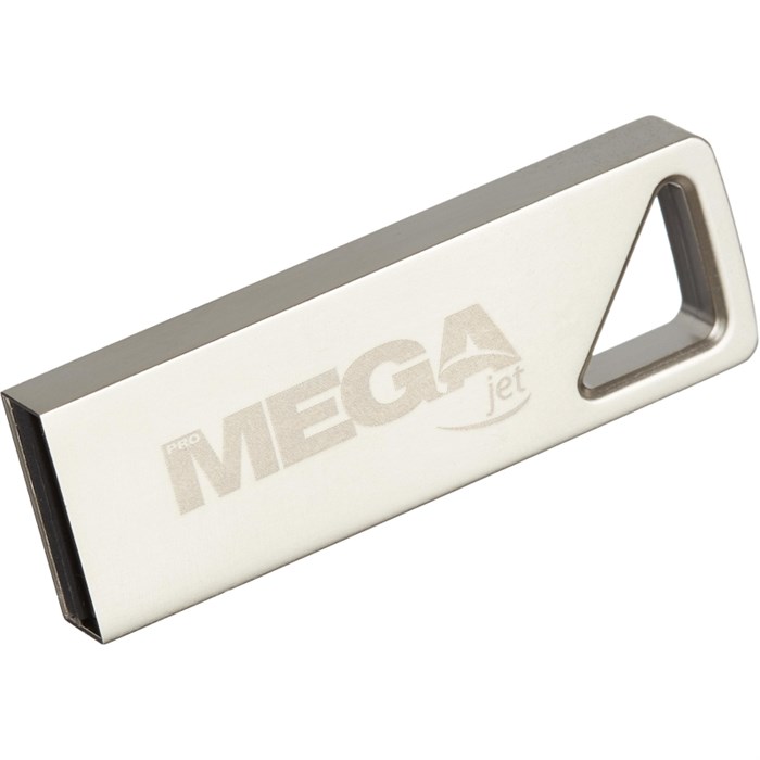 Флеш-память Promega Jet 16GB USB2.0 серебро, металл, под лого NTU326U2016GS 1706115 - фото 843796