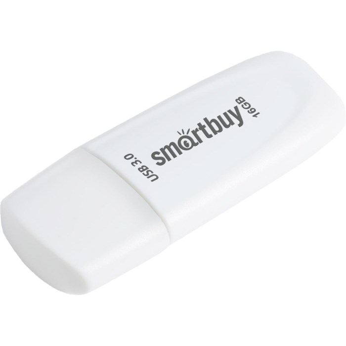 Флеш-память Smartbuy UFD 3.0/3.1 16GB Scout White (SB016GB3SCW) 2020577 - фото 844576