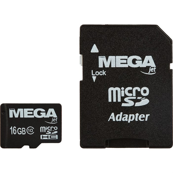 Карта памяти ProMega jet microSDHC UHS-I Cl10 +ад, PJ-MC-16GB 735618 - фото 845292