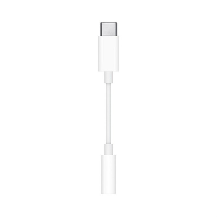 Адаптер Apple USB-C - 3.5 mm Headphone Jack Adapter, бел, MU7E2ZM/A 967871 - фото 845445