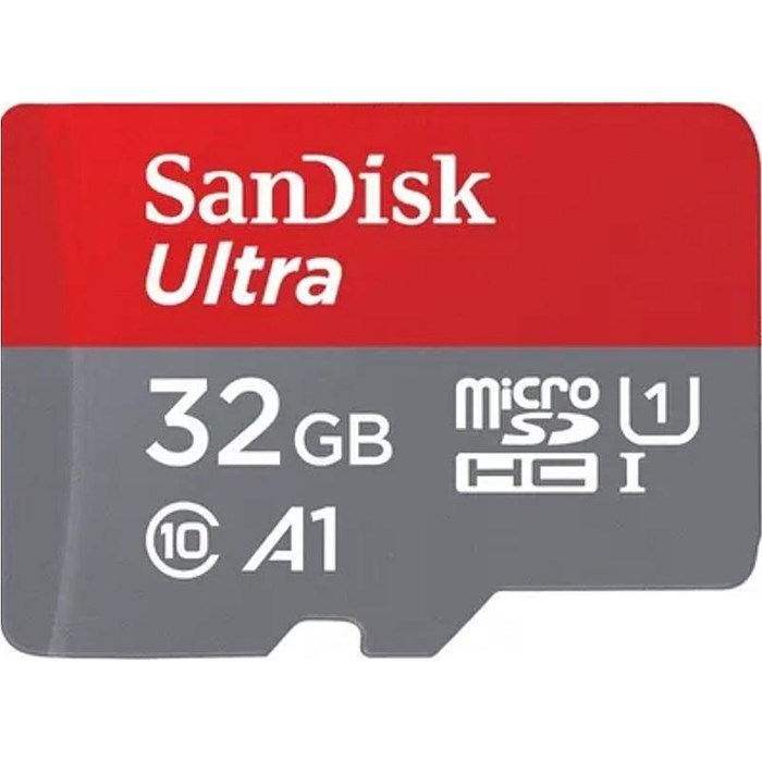 Карта памяти SanDisk 32Gb microSDHC Ultra UHS-I 100MB/s(SDSQUNR-032G-GN3MN) 1881186 - фото 847204