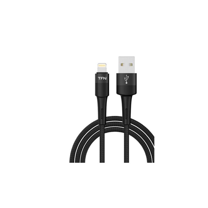 Кабель интерфейсный TFN USB - Lightning, 1.2м. чер (TFN, TFN-С-ENV -AL1MBK) - фото 847401