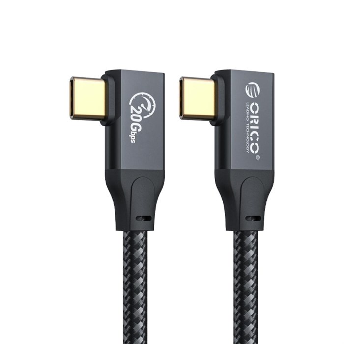 Кабель Orico 3.2 , USB-C/USB-C, 20 Гбит/с, 0,5м,черн(ORICO-CSL32-05-BK-BP) - фото 847650