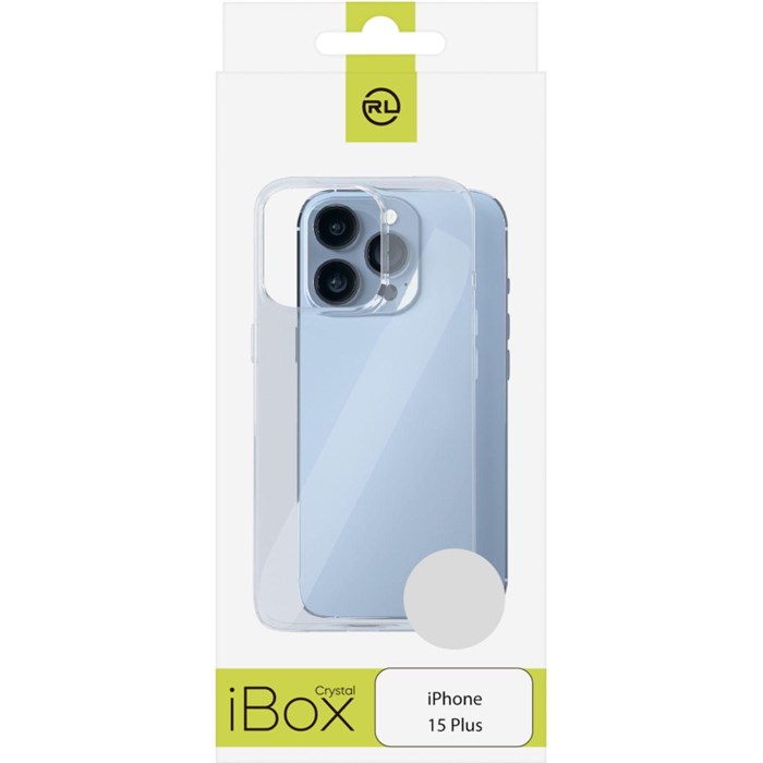 Чехол накладка силикон Red Line iBox Crystal для iPhone 15 Plus 1926214 - фото 847902