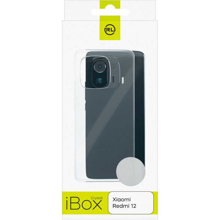 Чехол накладка силикон Red Line iBox Crystal для Xiaomi Redmi 12 1926226 - фото 847935