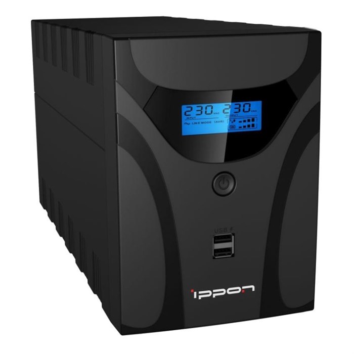 ИБП Ippon Smart Power Pro II 1200 720Вт 1200ВА черный (1005583) - фото 851280