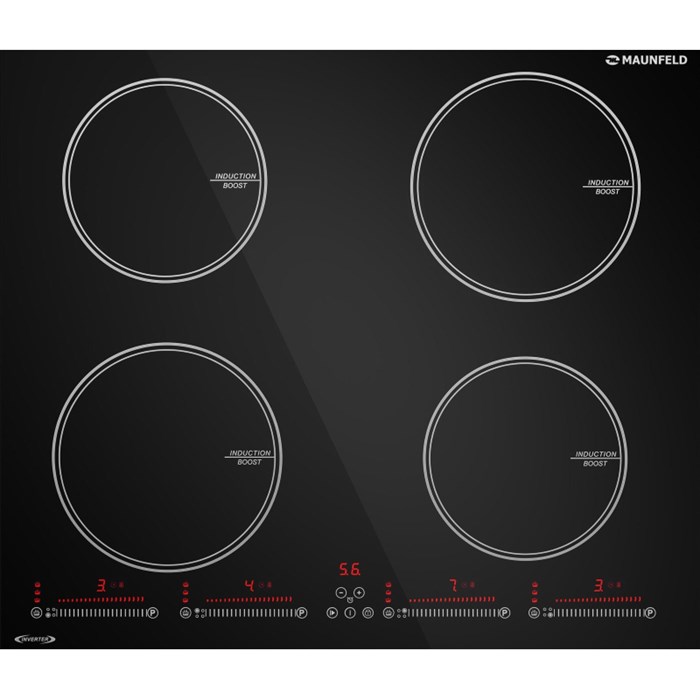 Варочная панель индукционная MAUNFELD CVI594SBK Inverter 2010899 - фото 851946