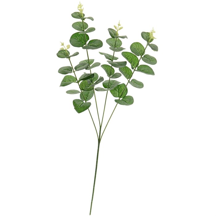 Цветок искусственный Ветка эвкалипта, В500 мм, зеленый, aj-200 - фото 854179