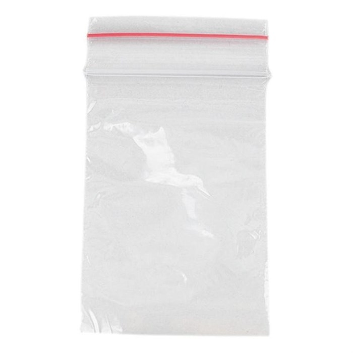 Пакет с замком (Zip Lock) 4х6 см, 32 мкм, 100 шт/уп 1688982 - фото 857319