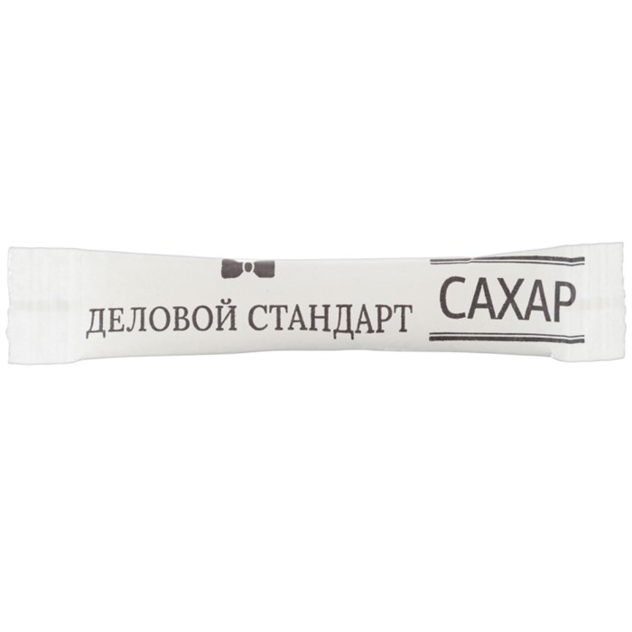 Сахар порционный в стиках Деловой стандарт белый 5 гр (2000шт/уп) 1686287 - фото 868299