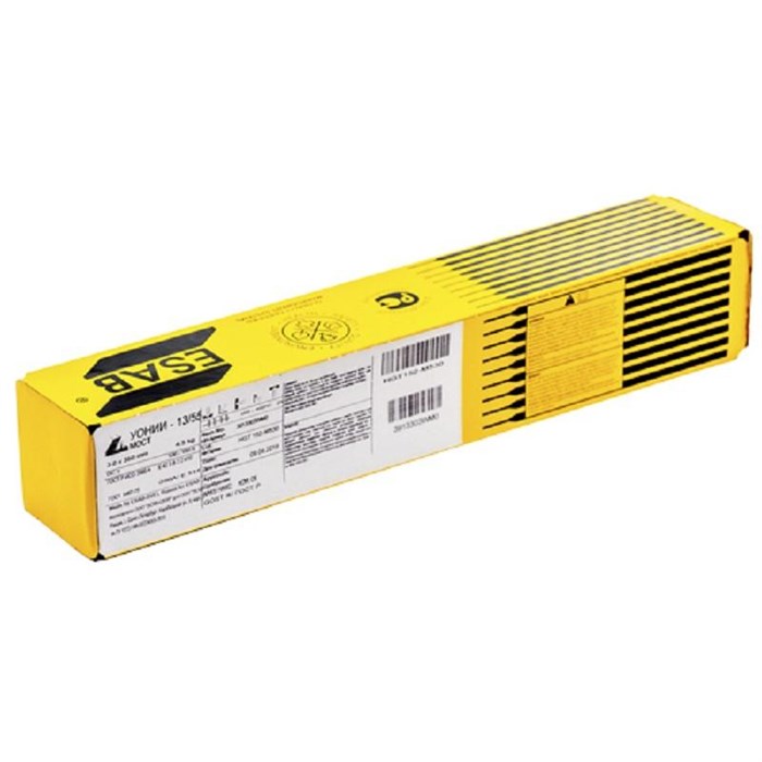 Электроды ESAB УОНИИ-13/55, d4.0x450мм, 6.0кг (5676404WM0) 1531907 - фото 920818