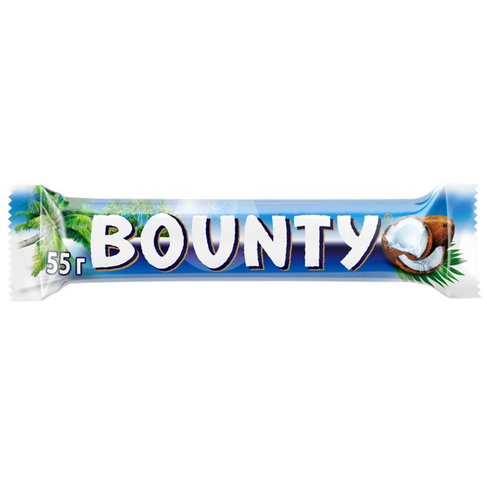 Шоколадный батончик Bounty 55 г 409456 - фото 923690