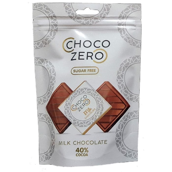 Шоколад порционный ChocoZero молочный без сах., 100г 1685310 - фото 925436