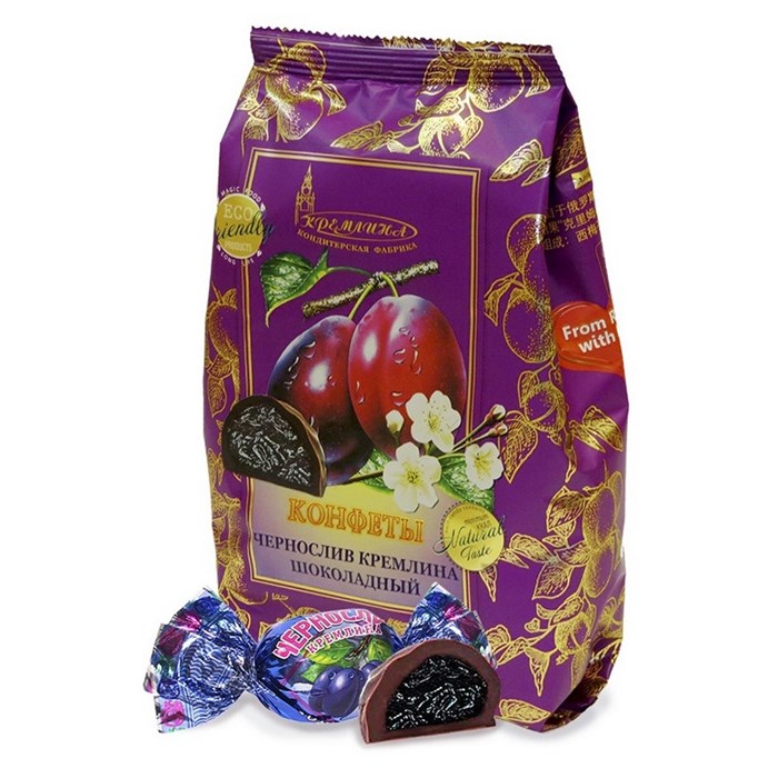 Конфеты шоколадные Кремлина Чернослив, 190 гр - фото 933619