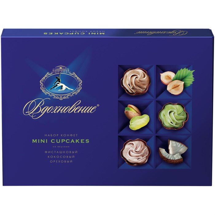 Конфеты Вдохновение Mini cupcakes, 165г 921131 - фото 933631