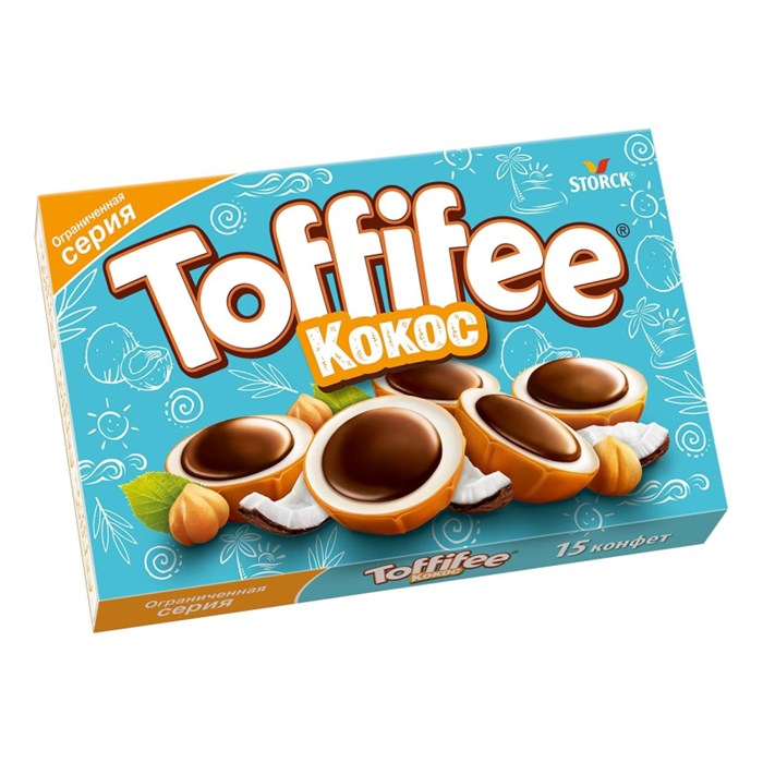 Конфеты Toffifee Кокос, 125г 1560758 - фото 934540