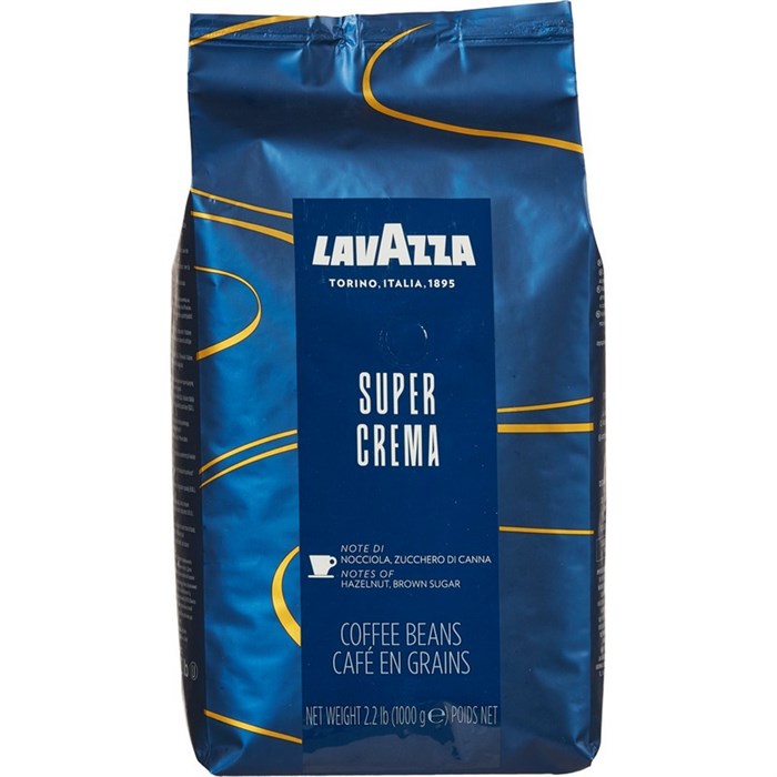 Кофе Lavazza Super Crema в зернах, 1 кг - фото 939872