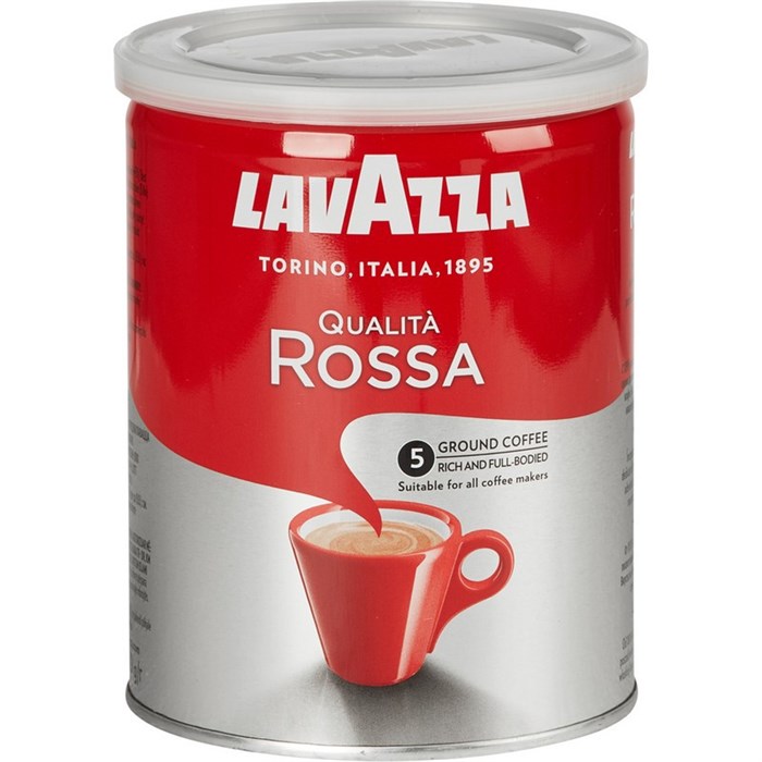 Кофе Lavazza Rossa молотый ж/б,250г 360195 - фото 940024