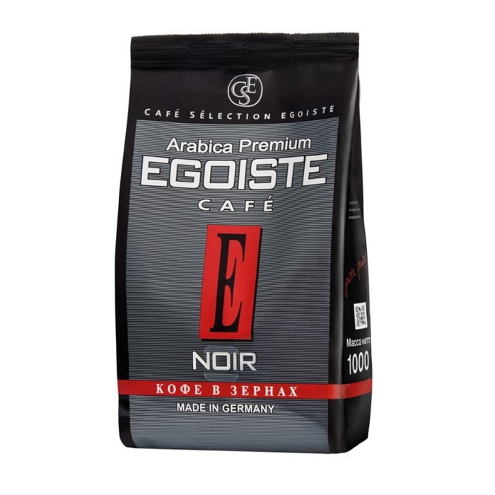 Кофе в зернах Egoiste Noir 1 кг. - фото 940185