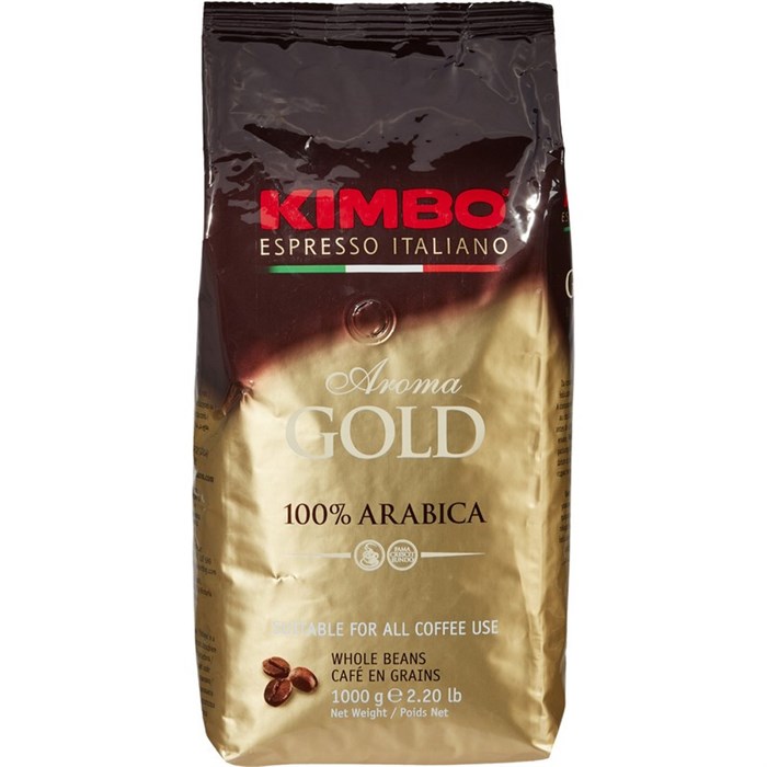 Кофе Kimbo Aroma Gold 100% арабика в зернах, 1кг 873713 - фото 940829