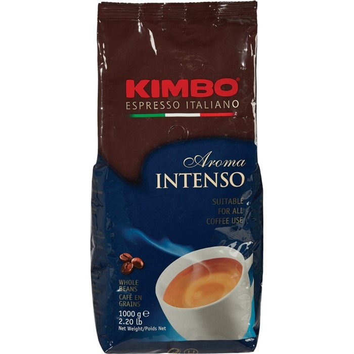 Кофе Kimbo Aroma Intenso в зернах, 1кг 873715 - фото 940831