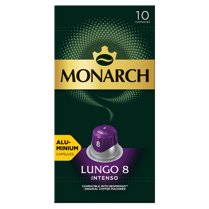 Кофе в капсулах Monarch Lungo 8 Intenso, 5грx10шт 1155683 - фото 941325