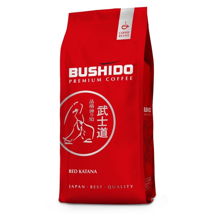 Кофе Bushido Red Katana в зернах, 1кг - фото 941454