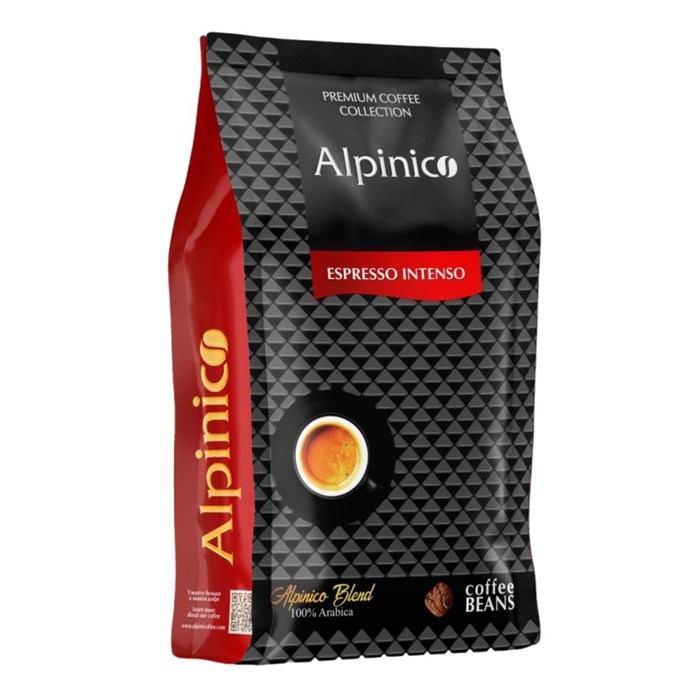 Кофе Alpinico Espresso Intenso 100% арабика в зернах 1кг 1791328 - фото 943463