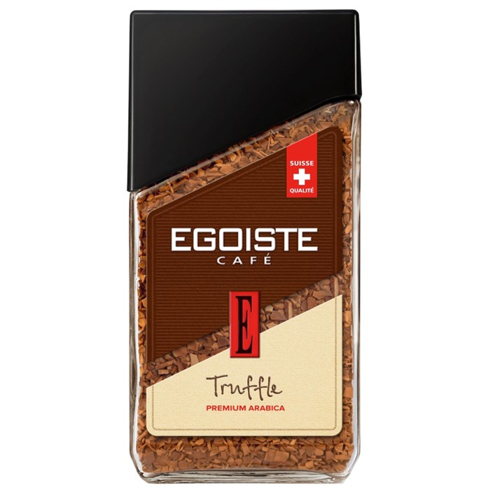 Кофе растворимый EGOISTE сублимированный Truffle, 95гр ст/б 1964787 - фото 943924