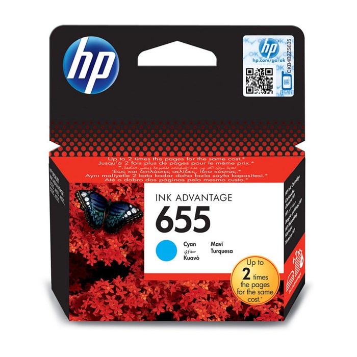 Картридж струйный HP 655 CZ110AE гол. для DJ Ink Advantage 3525/4625/5525 267183 - фото 944160