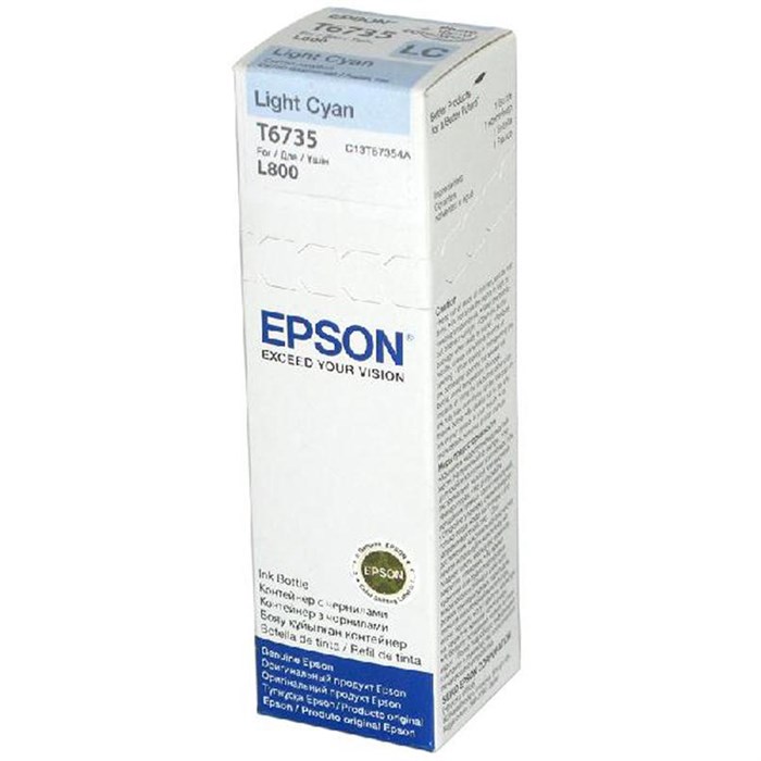 Чернила Epson T6735 C13T67354A/C13T673598 св.гол. для L800 235309 - фото 944238