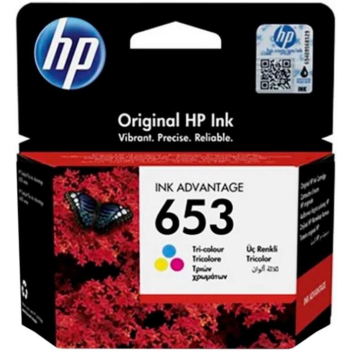 Картридж струйный HP 653 3YM74AE CMY для DeskJet Plus 6075, 6475 1279072 - фото 944977