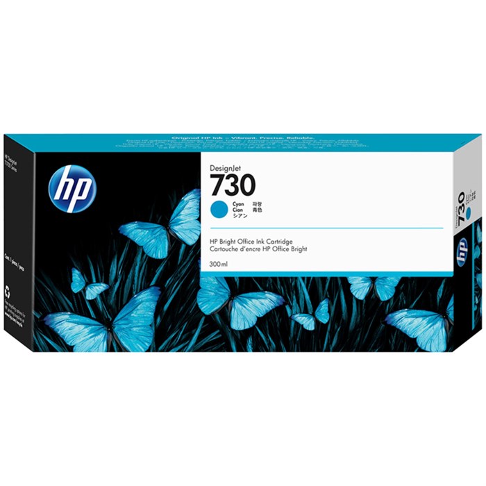 Картридж струйный HP 730 P2V68A гол. для для DesignJet T1700 (300 мл) 916383 - фото 945088