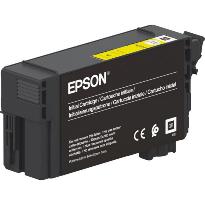 Картридж струйный Epson T40D440 C13T40D440 жел. пов.емк. для SC-T3100/T5100 1055401 - фото 945136